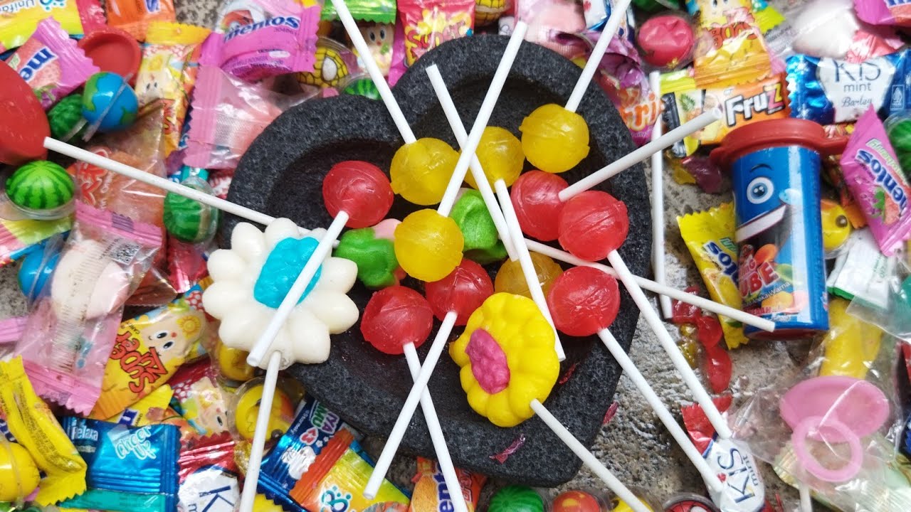 Seru seruan Tumbuk Permen Lolipop Seru Banget 🤣🤣🤣🤣🤣🤣