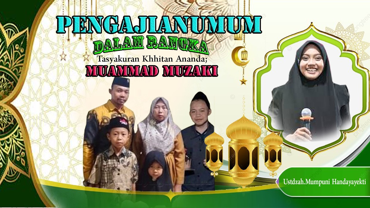 🔴Live Streaming PENGAJIAN UMUM BERSAMA USTDZAH MUMPUNI HANDAYAYEKTI DI SIRONGGE PEMALANG