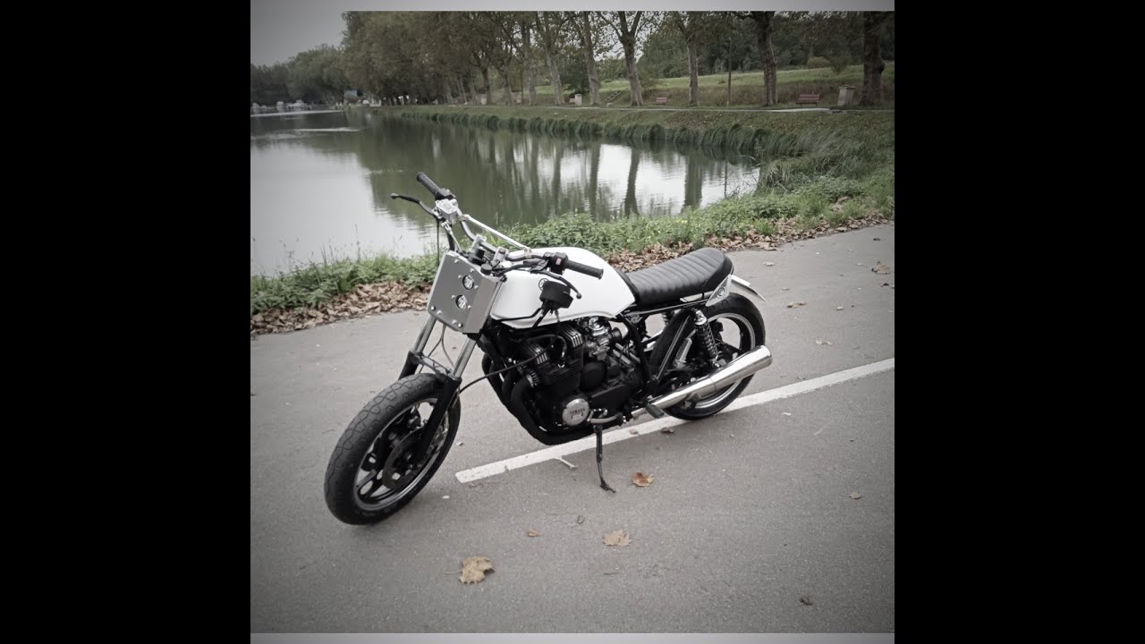 Yamaha XJ 900 Scrambler Tracker #rebuilt #caferacer #xj900 #flattrack #scrambler #timelapse