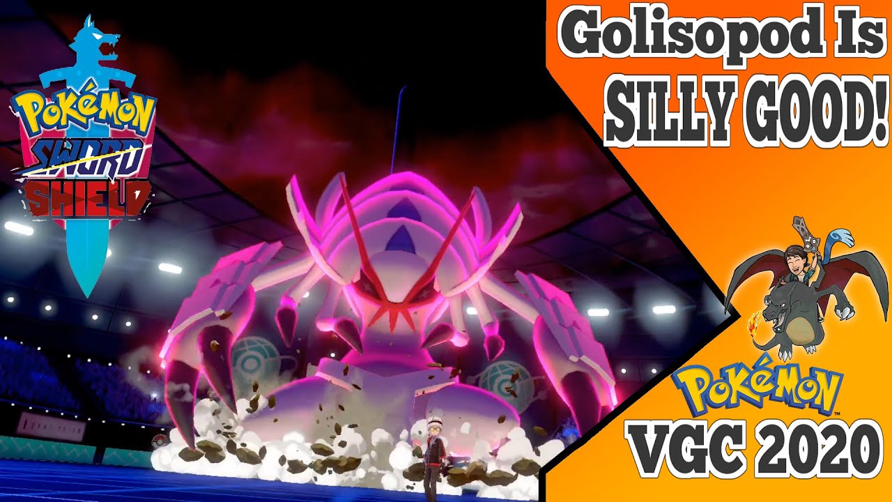 Golisopod Strategy!?  Pokemon Sword Shield VGC 2020 Ranked Battles Golisopod Trick Room Team!