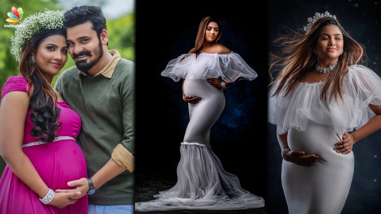 Aww! Myna Nandhini's Pregnancy Photoshoot | Yogeshwaran, Vijay TV, sun tv, Maternity | Tamil News