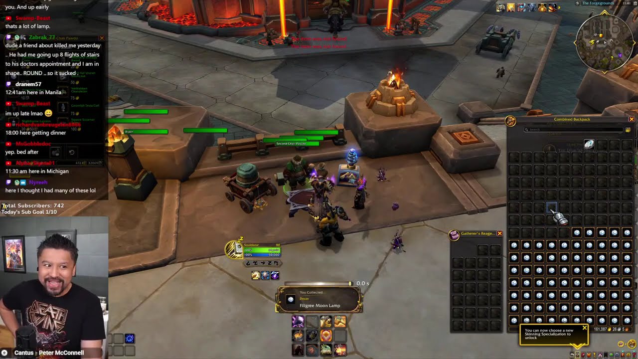 State of Azeroth watch party + visits, Drops on Twitch - Coffee with Soul