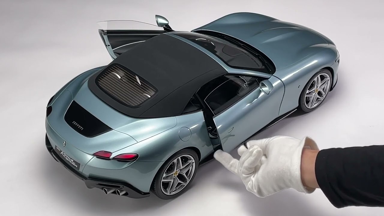 The Ferrari Roma Spider at 1:8 Scale