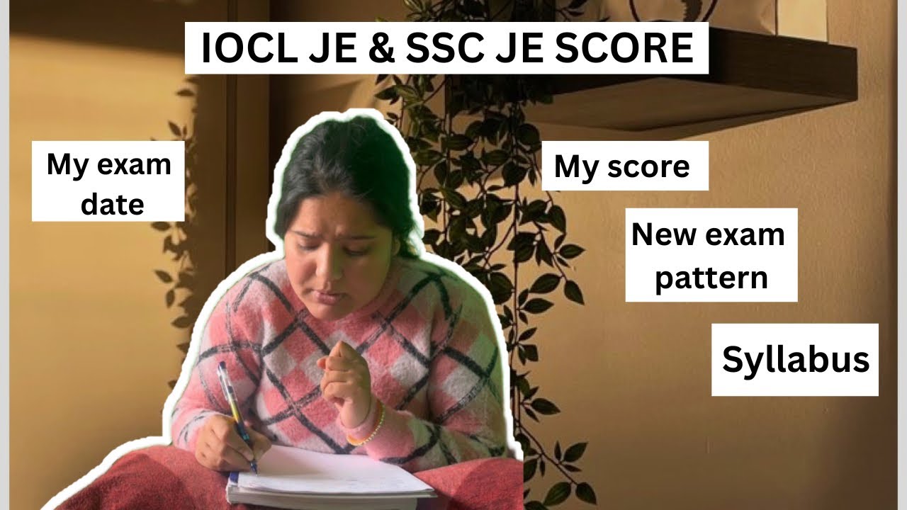 IOCL JE & SSC JE Marks Revealed 😮‍💨📊 | New Exam Pattern Explained 🧠📘