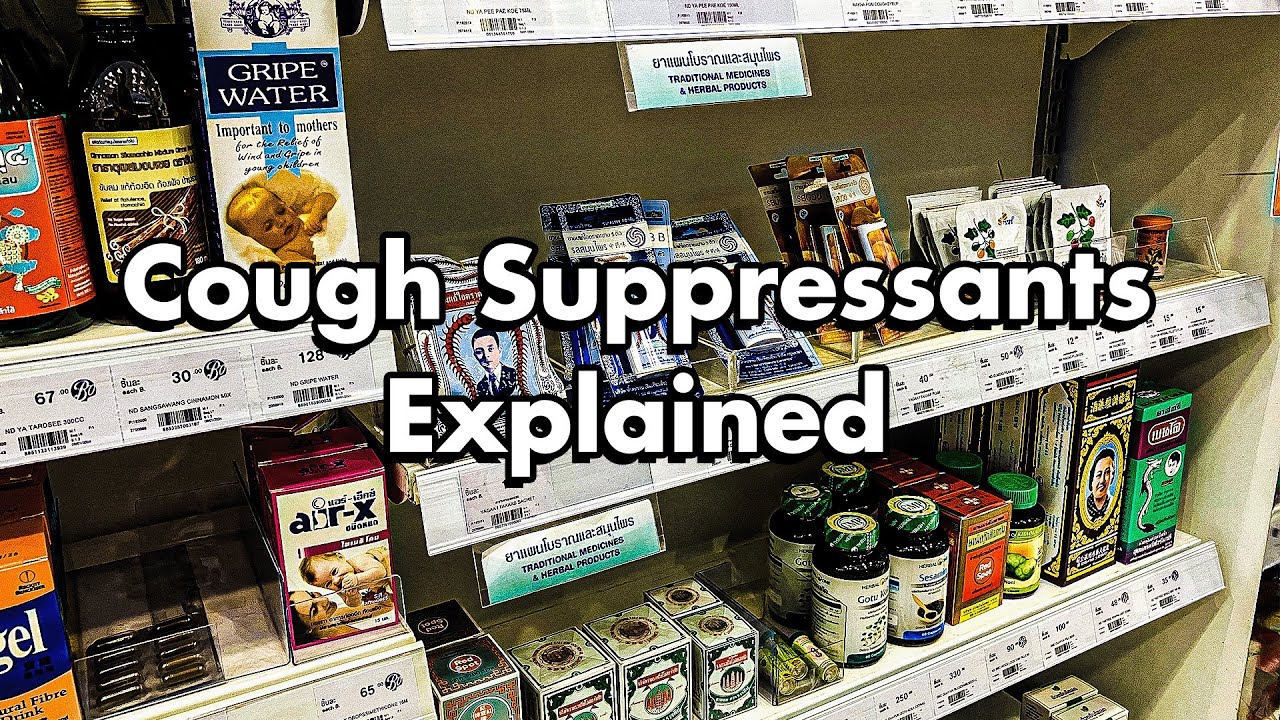 Cough Suppressants (Antitussives) Classification & Mechanism of Action