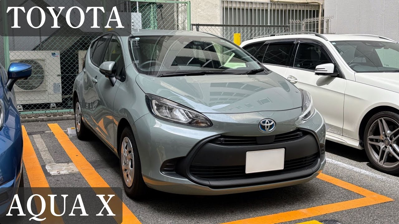 【4K走行動画】TOYOTA AQUA X