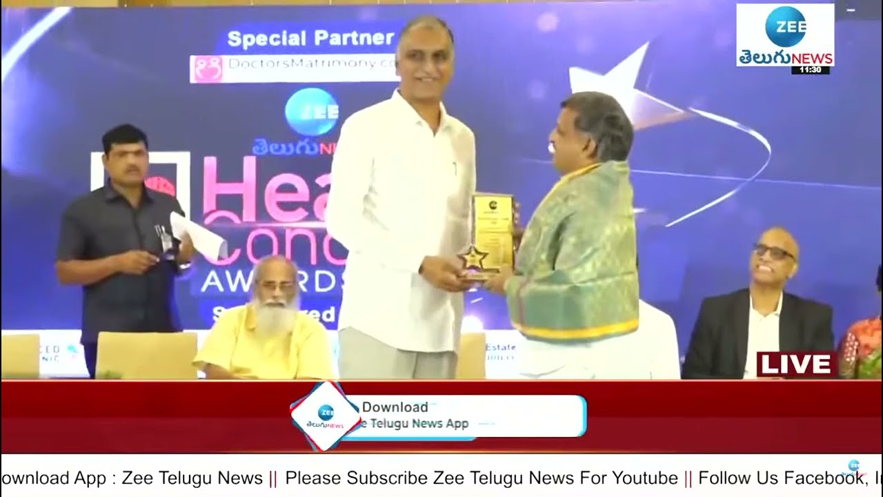 Dr Piduru Sri Ramana @  ZEE Telugu News Health Conclave Cum Awards 2022