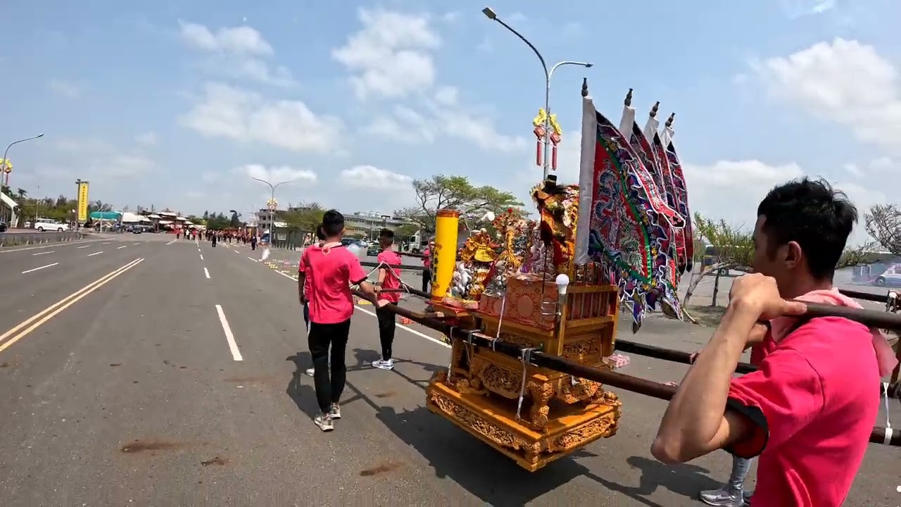 中和躍進聖母會南巡謁祖刈火進香