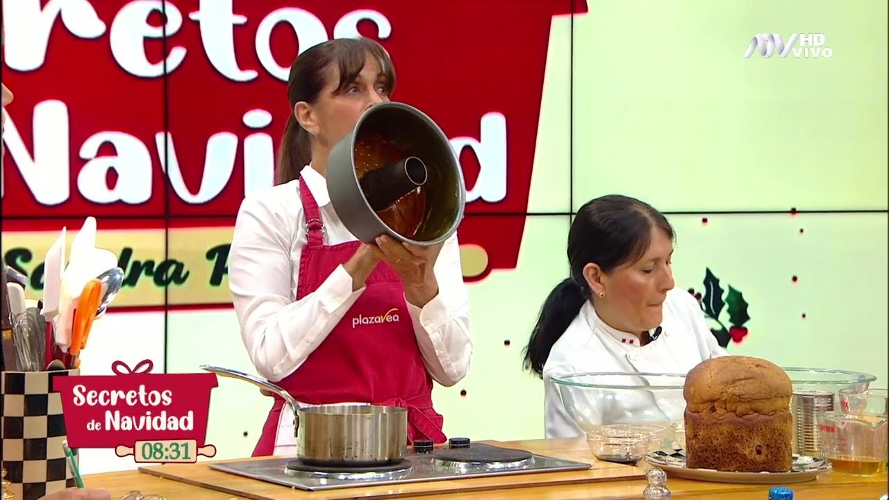 'Secretos de Navidad': Aprende a preparar un delicioso budín de panetón con Sandra Plevisani