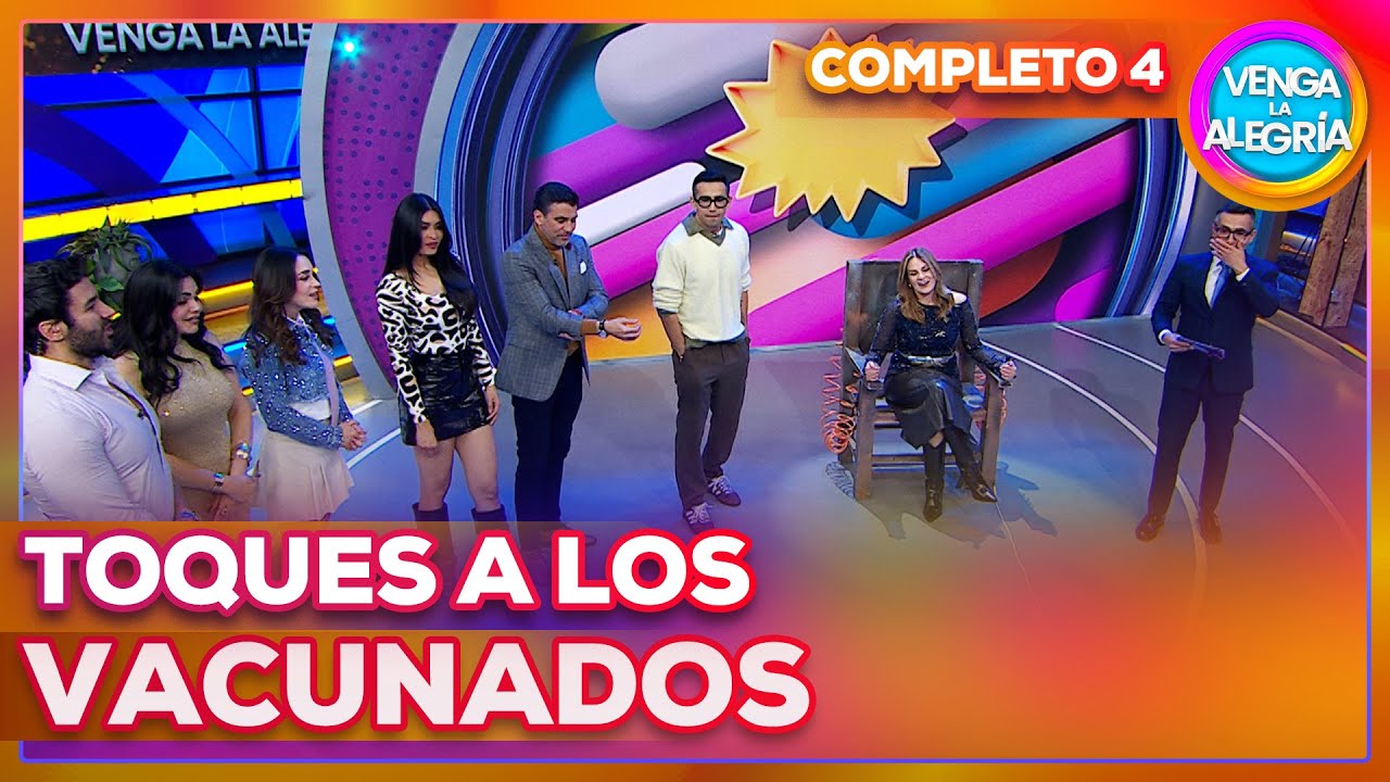 ¡Aunque se hayan vacunado, los toques van para todos! 💉🦠⚡️ | Venga La Alegría