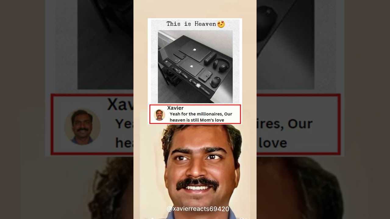 Xavier reacts ⁠