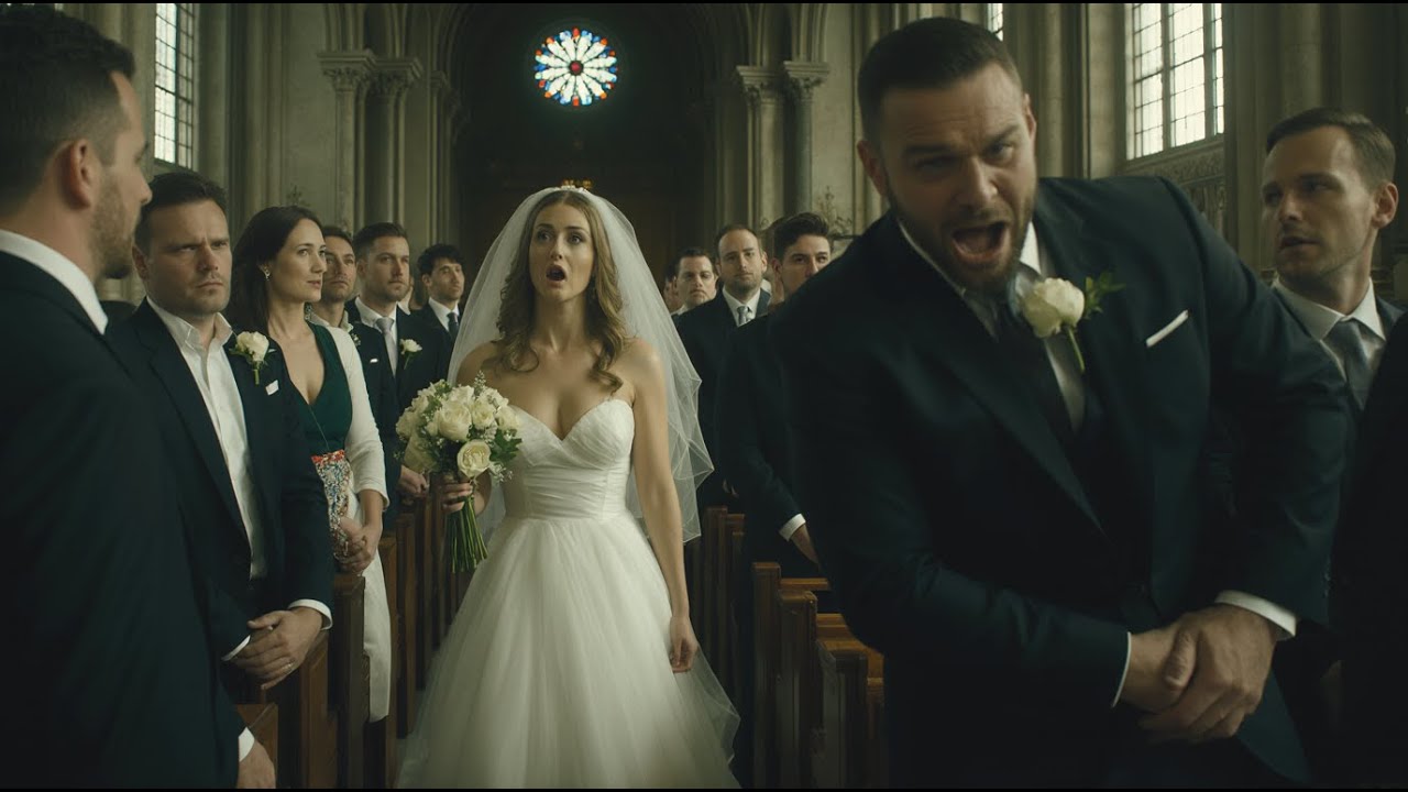 O casamento parou quando um homem gritou: “Ela mentiu para você!