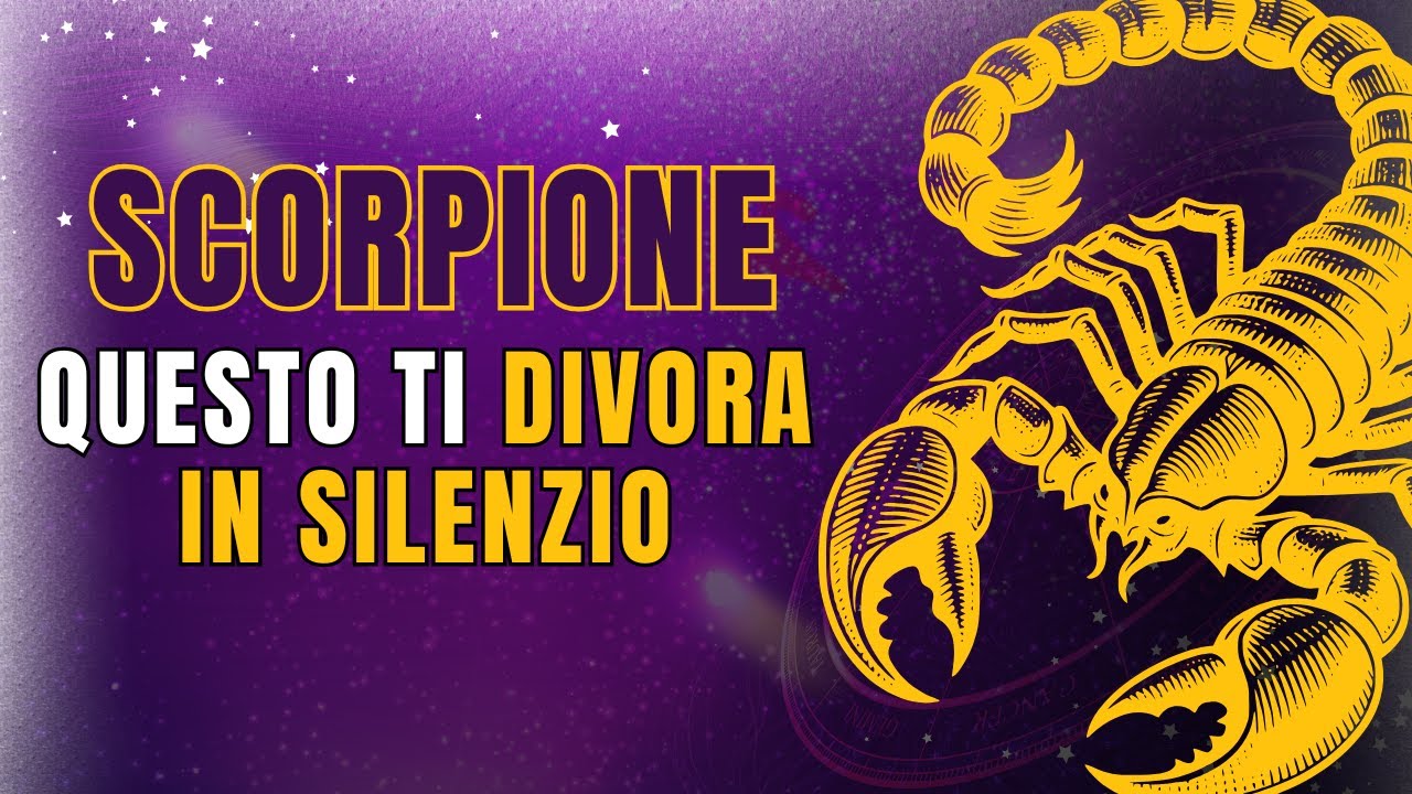 ♏La SOLITUDINE segreta dello SCORPIONE e perché voi la nascondete al MONDO