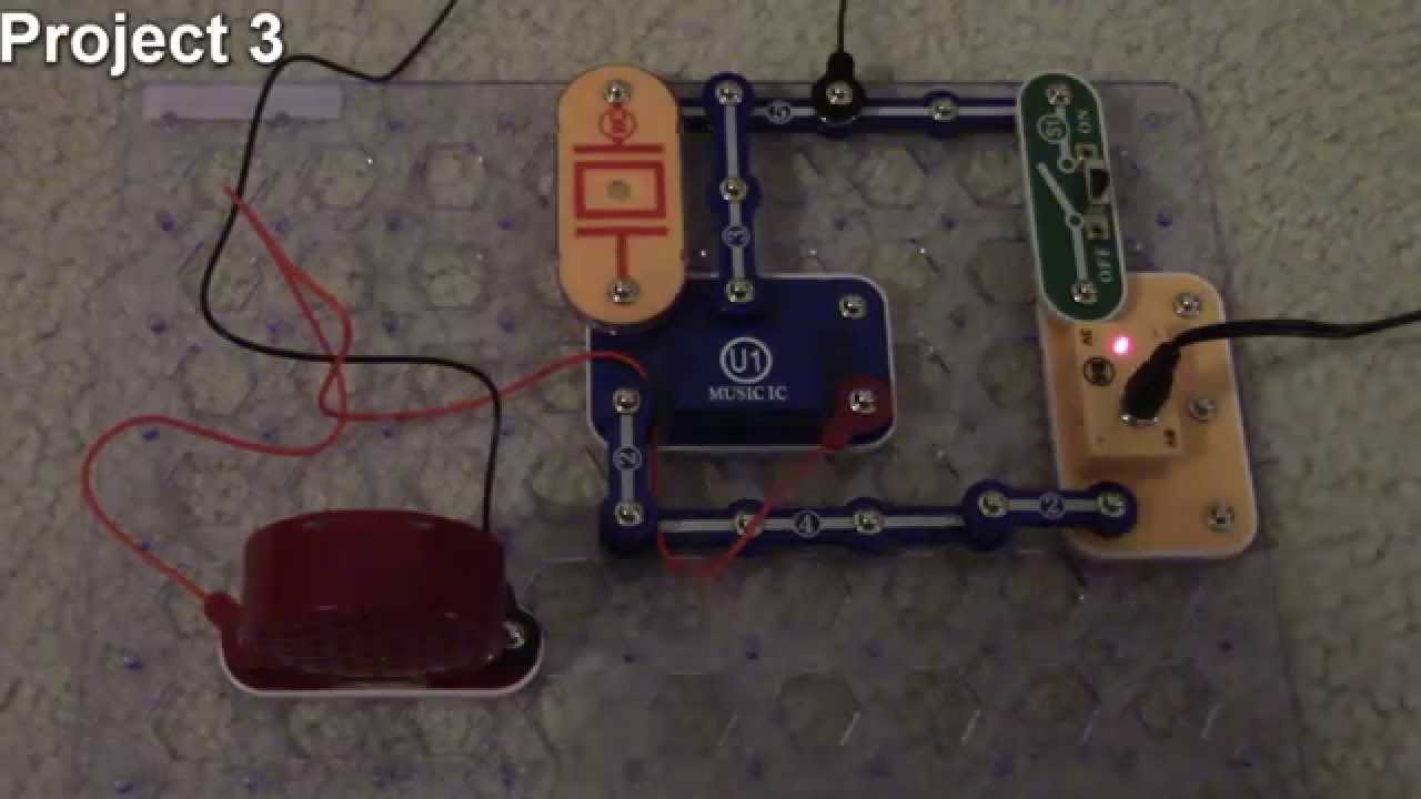 ELENCO Snap Circuits Projects 1 - 10