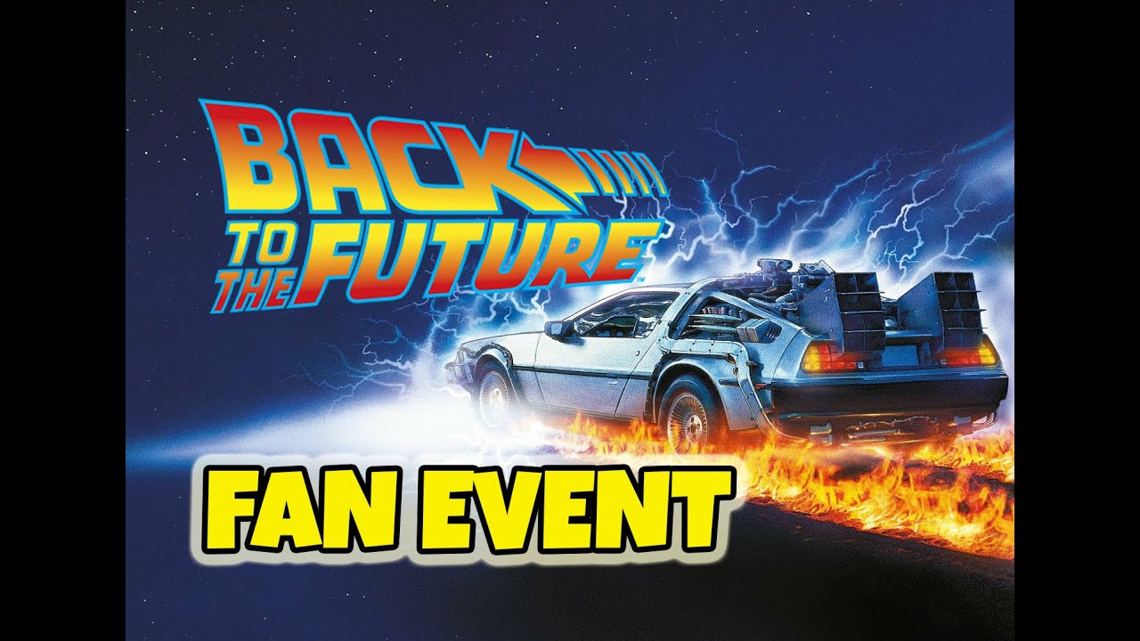 BACK TO THE FUTURE FAN EVENT WITH MUSICAL GUESTS THE FLUX CAPACITORS