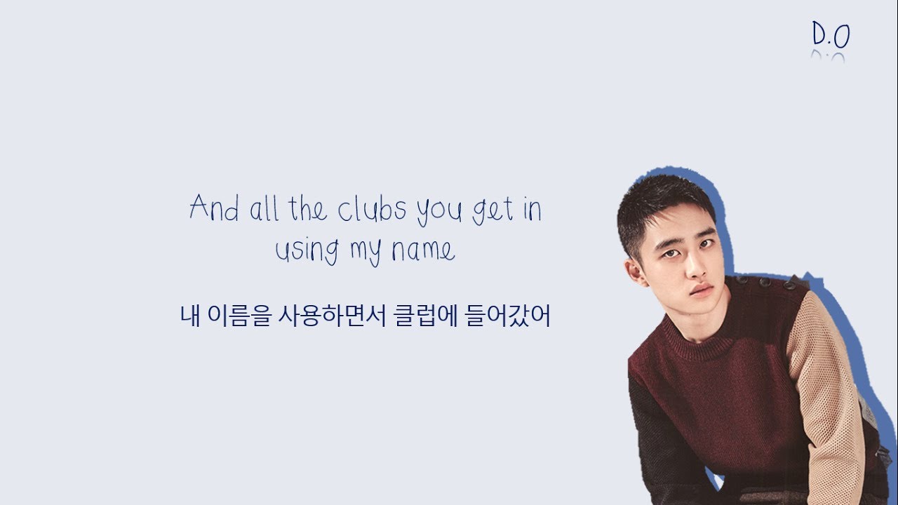 EXO D.O 디오 & CHANYEOL 찬열 - Love Yourself (Long Ver.) Color-Coded-Lyrics Eng l Han 가사 by xoxobuttons