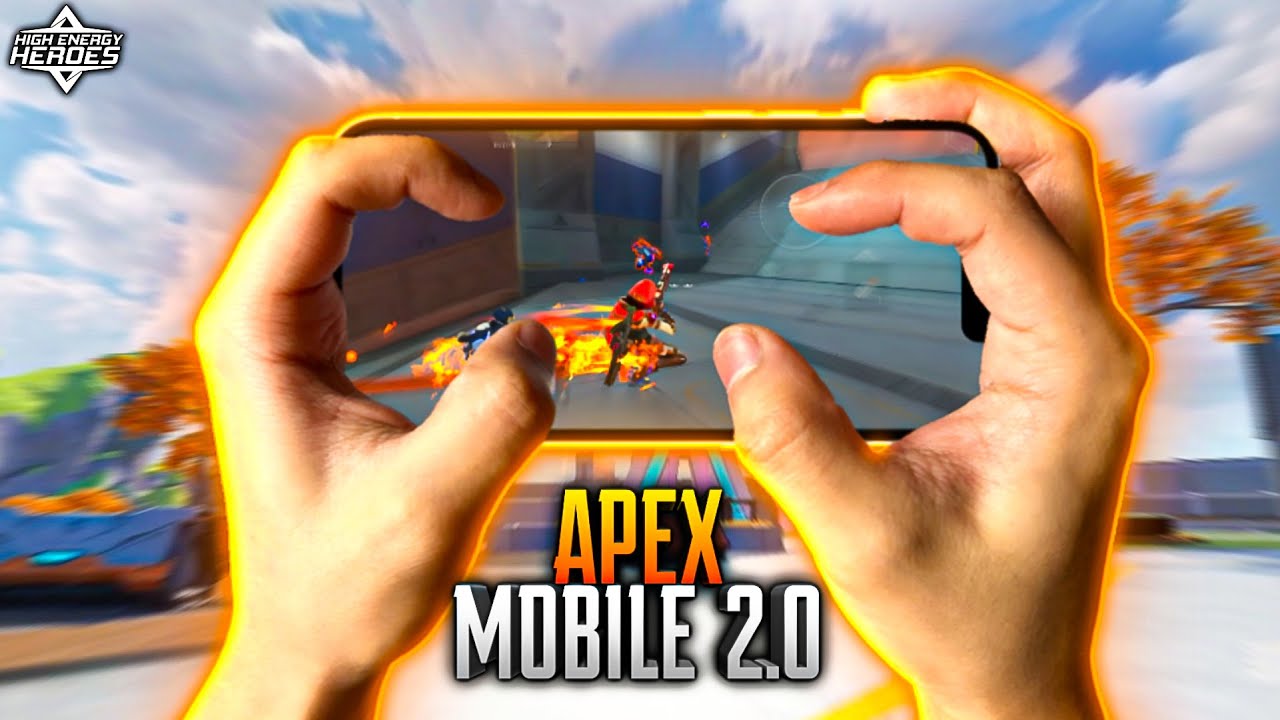 High Energy Heroes Four Finger Claw Handcam Gameplay | Apex Mobile 2.0 | 高能英雄
