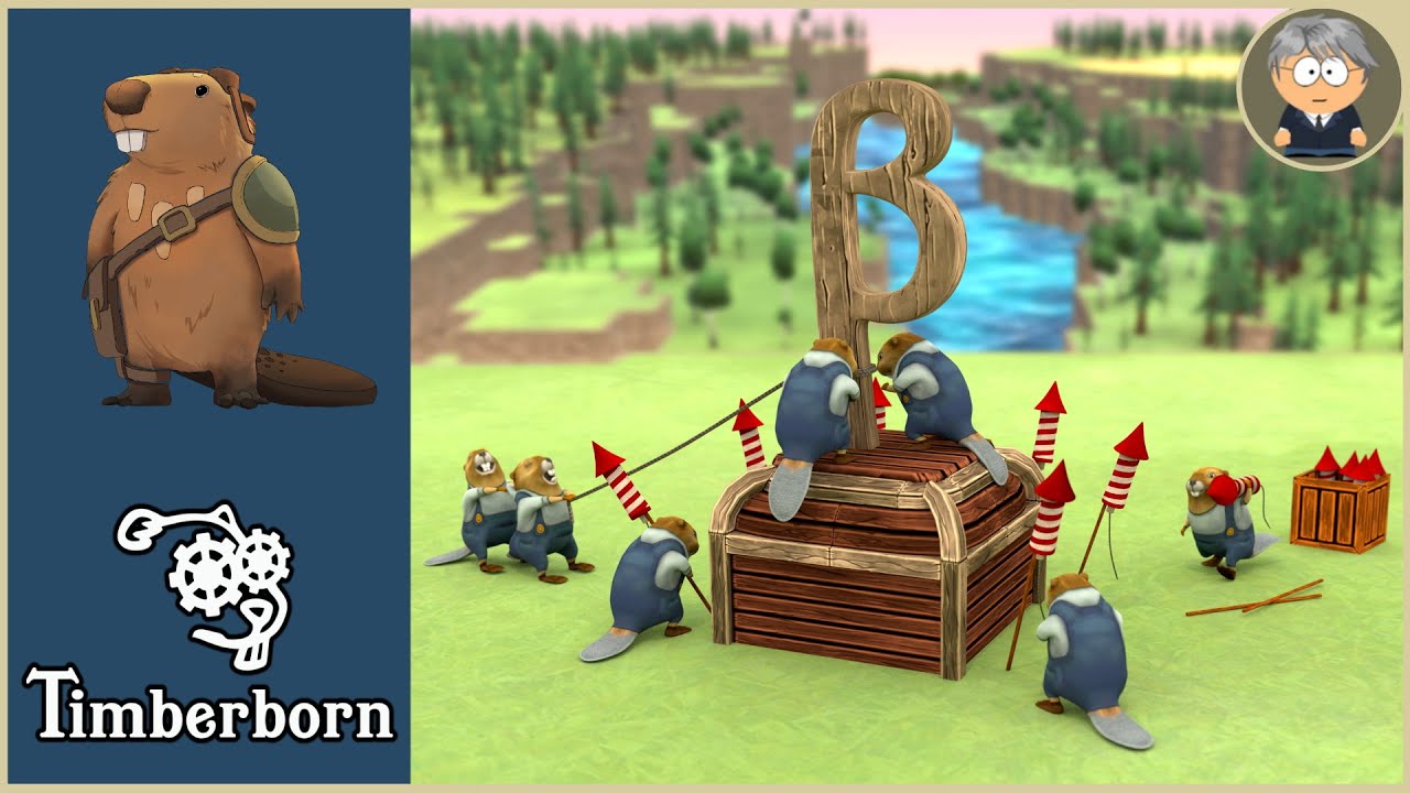 More Dam Beavers - Timberborn closed beta gameplay - part 1