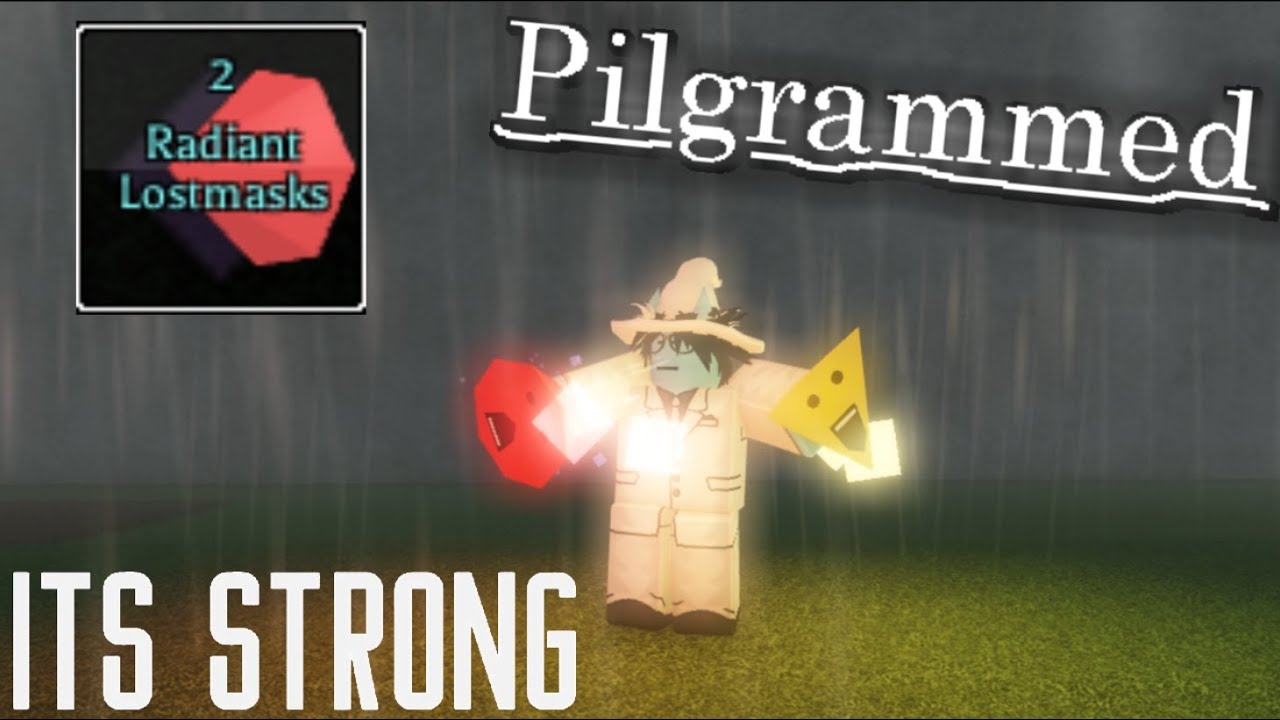Потерянные маски — довольно забавное оружие — roblox Pilgramed