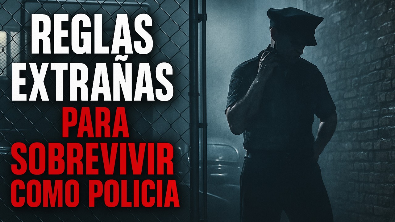 Trabajé como POLICÍA y sobreviví POR esta lista de reglas extrañas