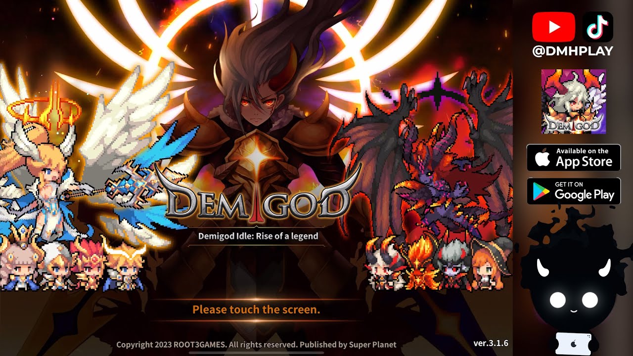 Demigod Idle : Rise of a legend Gameplay Walkthrough No Commentary IOS Android FREE