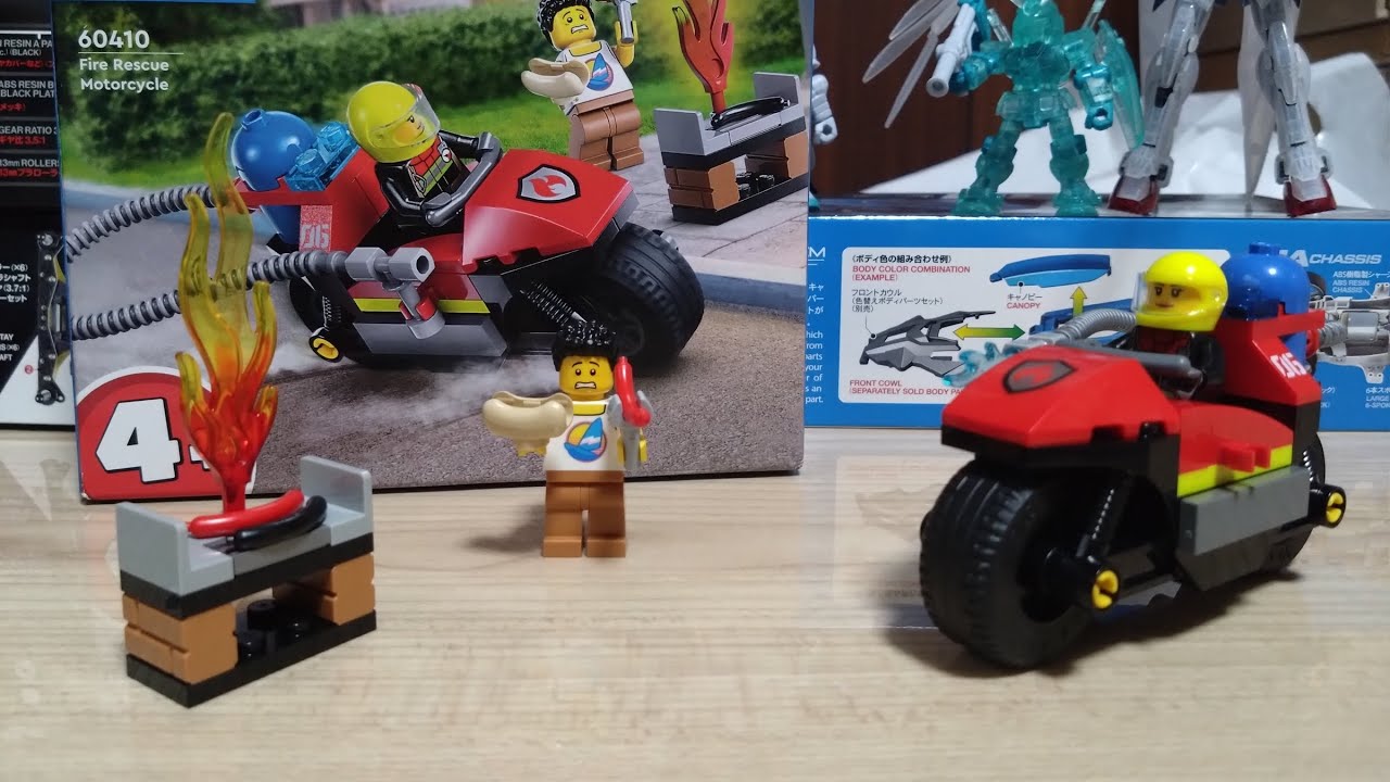 [LEGO] LEGO(R) City Fire Rescue Bike 60410 Assembly