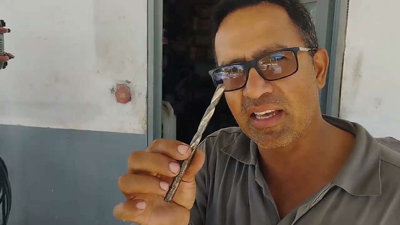 como furar a&ccedil;o inox  muito f&aacute;cil