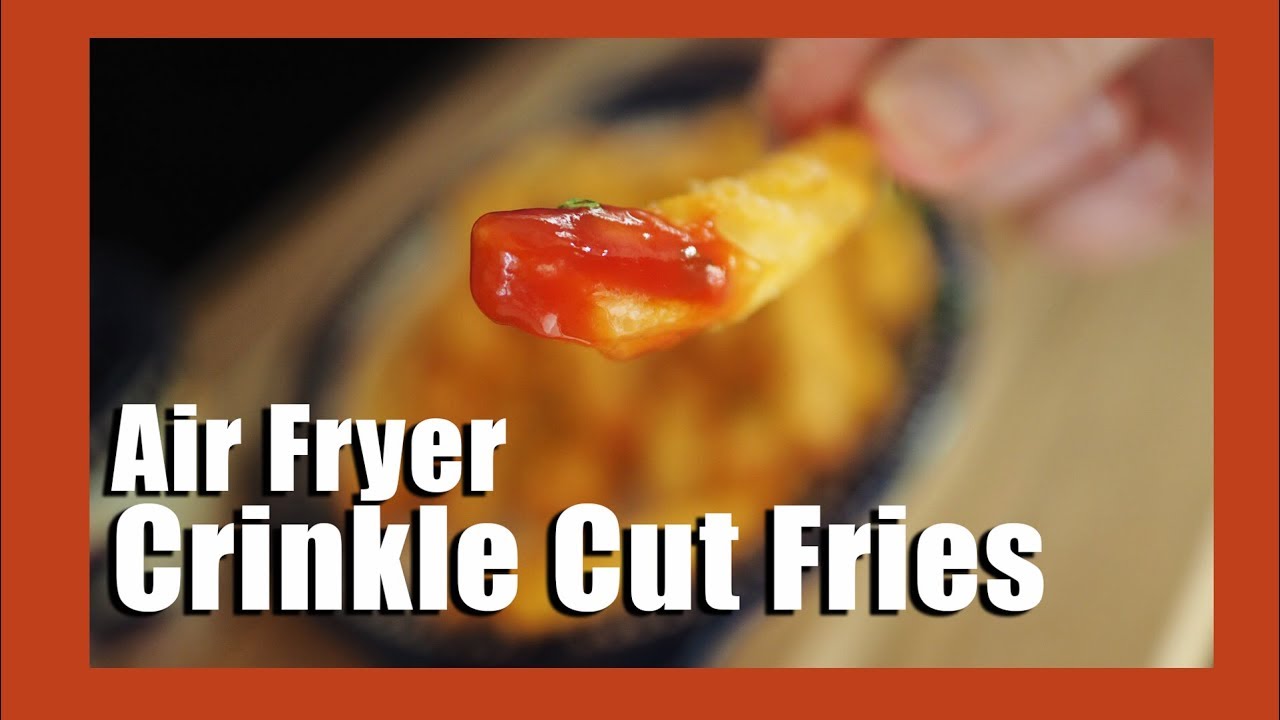 How to make frozen french fries in an air fryer | Air fryer recipe for crinkle cut fries