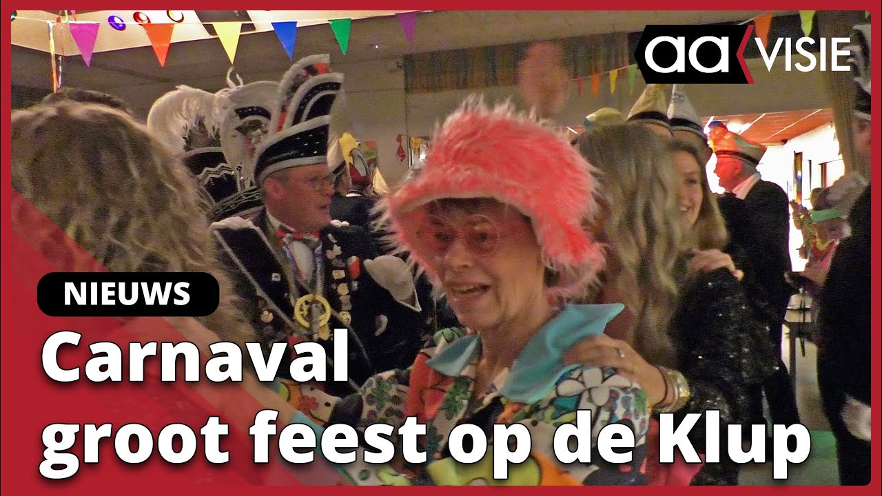 Carnaval, een groot feest op de Klup
