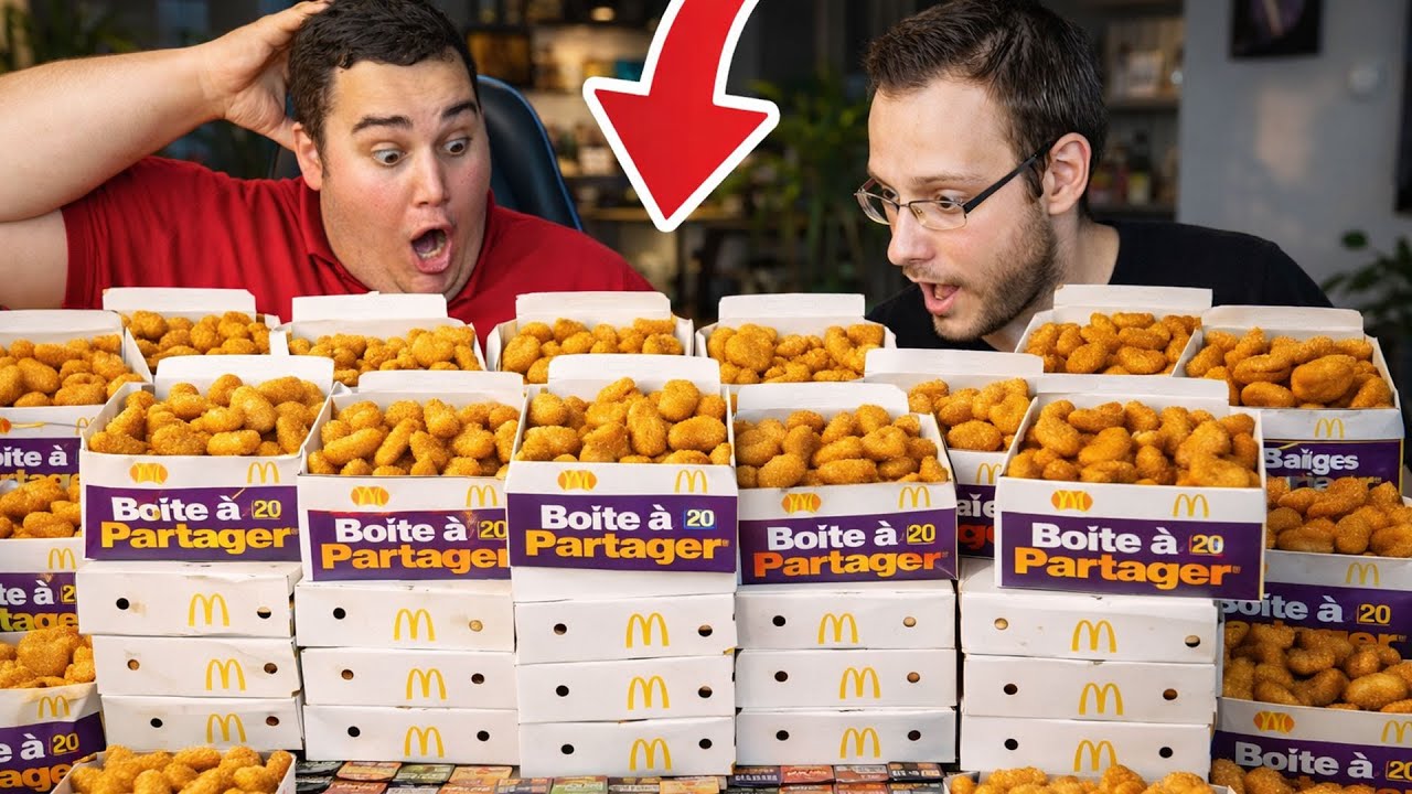 200 NUGGETS MCDONALD'S CHALLENGE ! (Qui en mangera le plus ?)