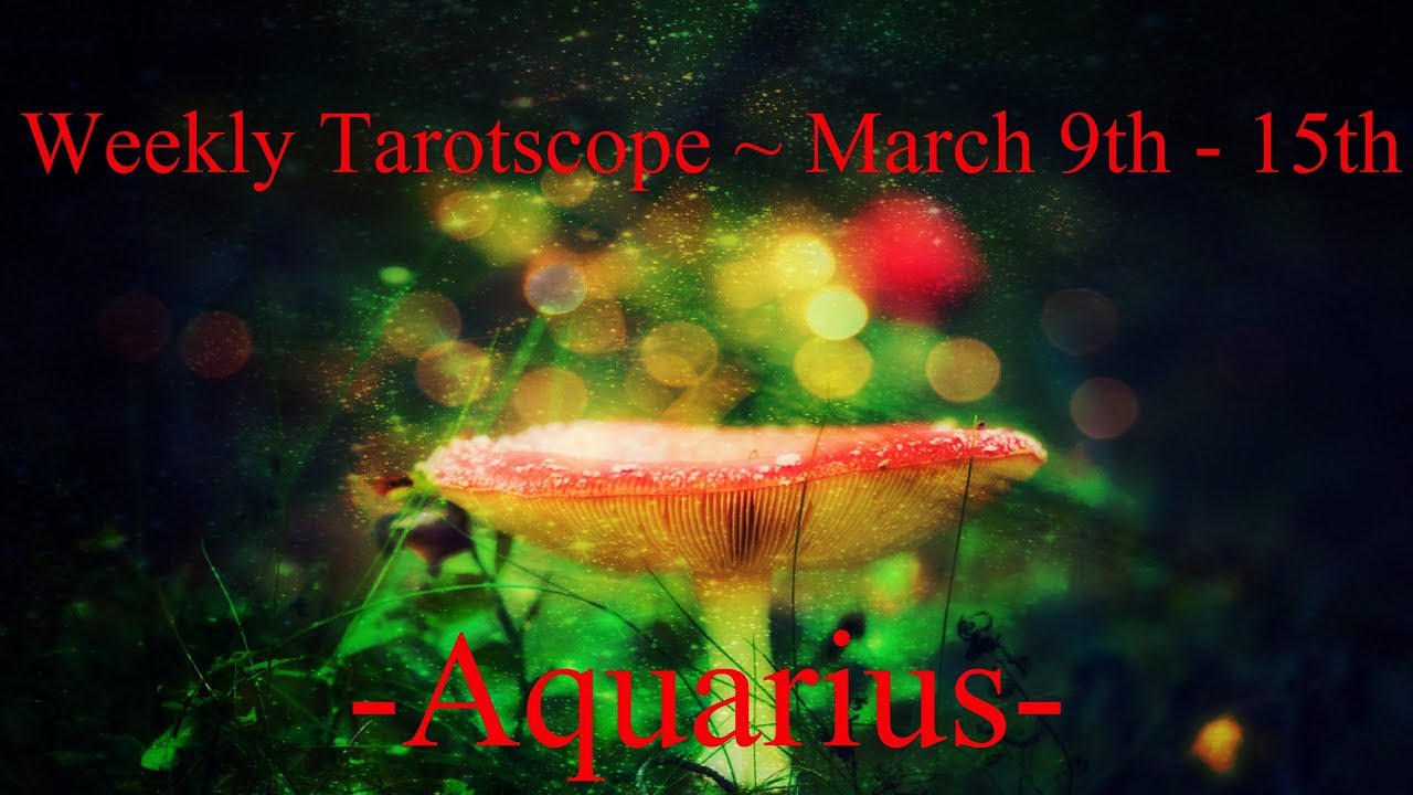 Aquarius **Lay Low - This Will Pass!** Weekly Tarotscope March 9th - 15th