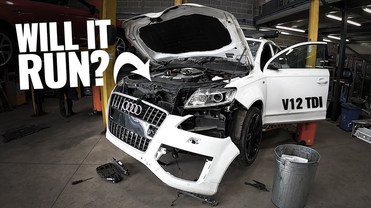 Audi Q7 6.0 V12 TDI разобрать! — ЗАЕДЕТ ЛИ?