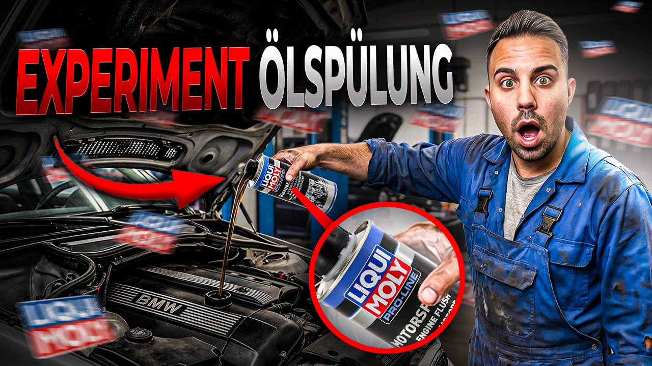 Mangelschmierung & Dichtungsprobleme? 😲 Ölspülung SELBSTEXPERIMENT (Liqui Moly)
