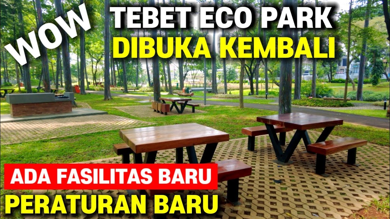 WISATA GRATIS TEBET ECO PARK SUDAH BUKA, INI CARA MASUK TERBARU