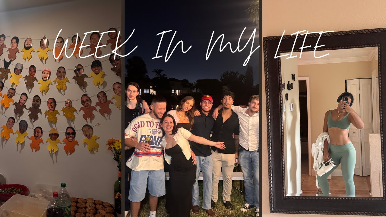 WEEK IN MY LIFE/ FRIENDSGIVING 