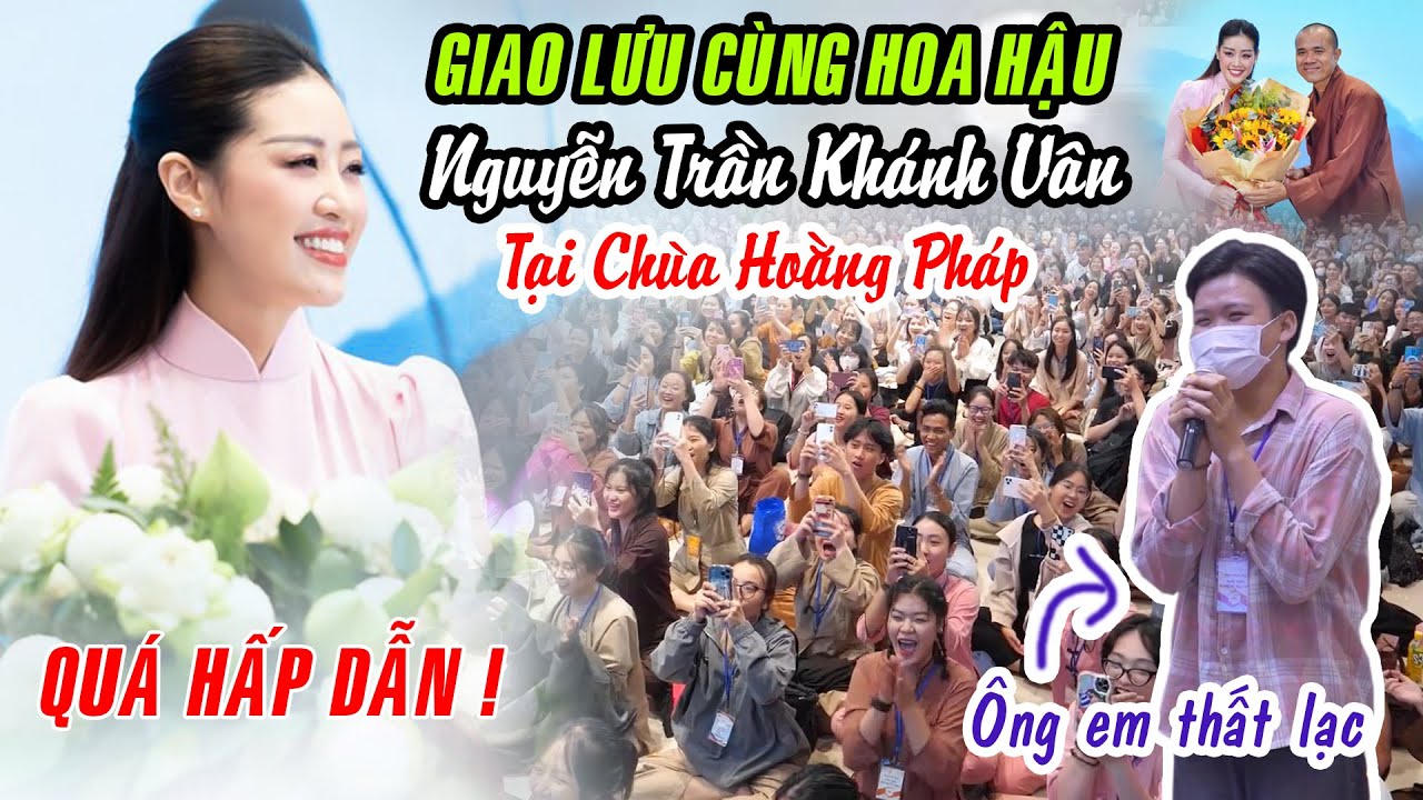Giao Lưu cùng Hoa Hậu Khánh Vân - CƯỜI CHỊU KHÔNG NỔI với 