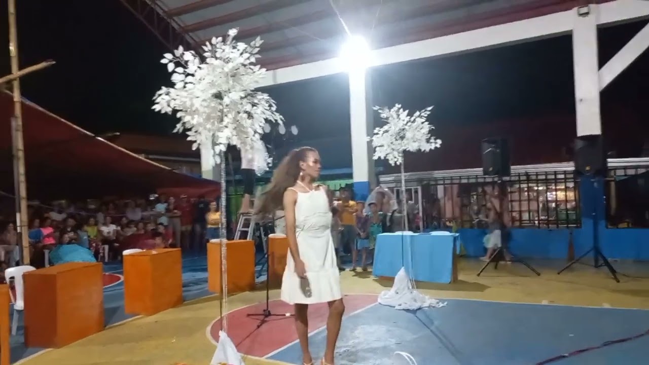 teenage trans/ladyboys' pageant in Philippine village