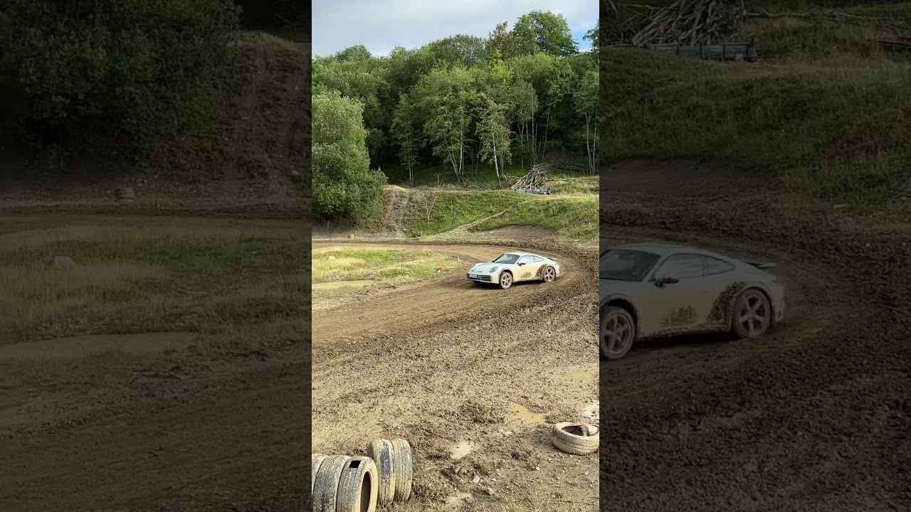 Porsche 992 Dakar in Rally Mode. #porsche #911 #carspotter #dakar #shorts