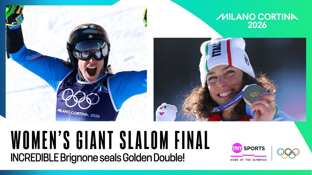 Brignone wins giant slalom for second Olympic gold in stunning comeback 🇮🇹 | Winter Olympics 2026