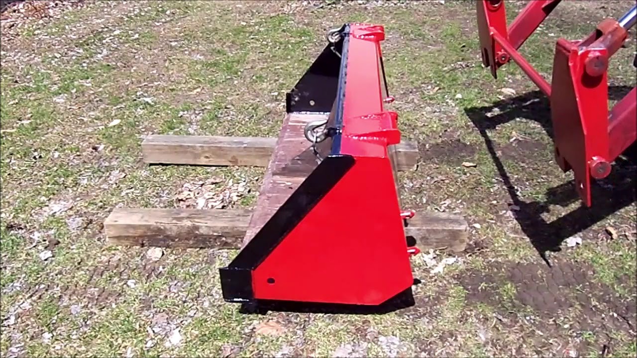 DIY Quick Attach Loader Bucket