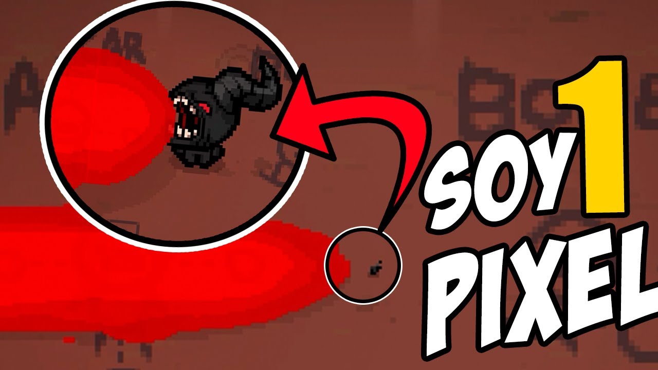 Juego al Isaac pero soy 1 pixel