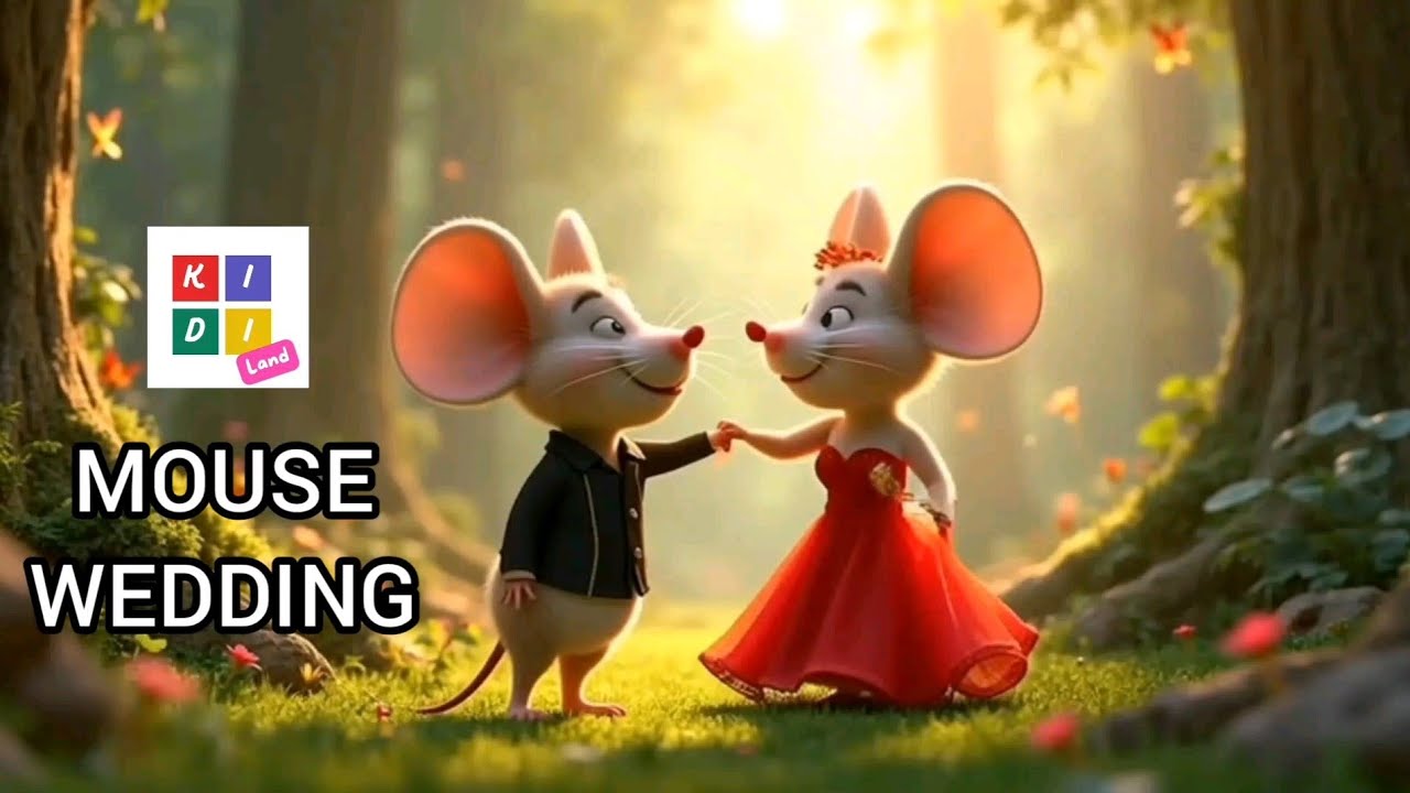 Cute Mouse Wedding | Stuart Little | Paanch Chuhey | Do chuhey the | Urd Poem | Hindi Nursery Rhmes