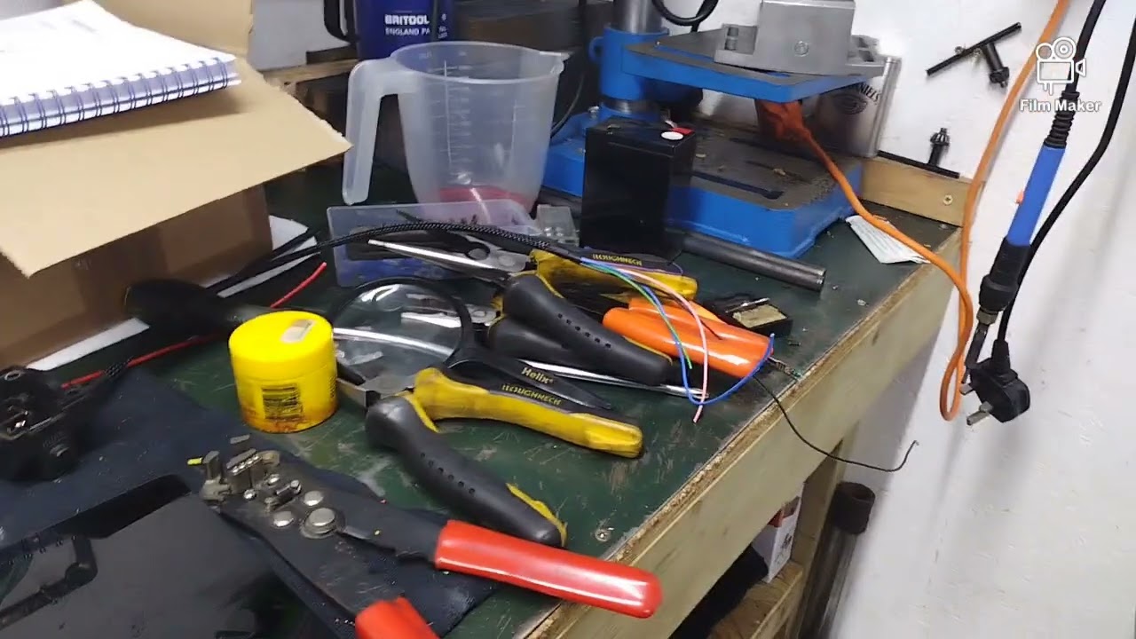 Suzuki GN400 12v conversion, full rewire, LED upgrade, part 3.