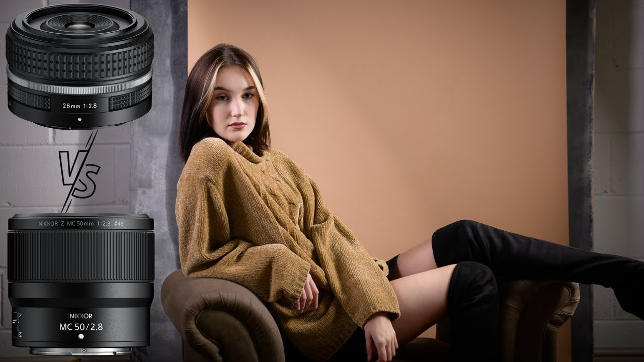 Model photoshoot with Nikon Zfc and 28mm & 50mm