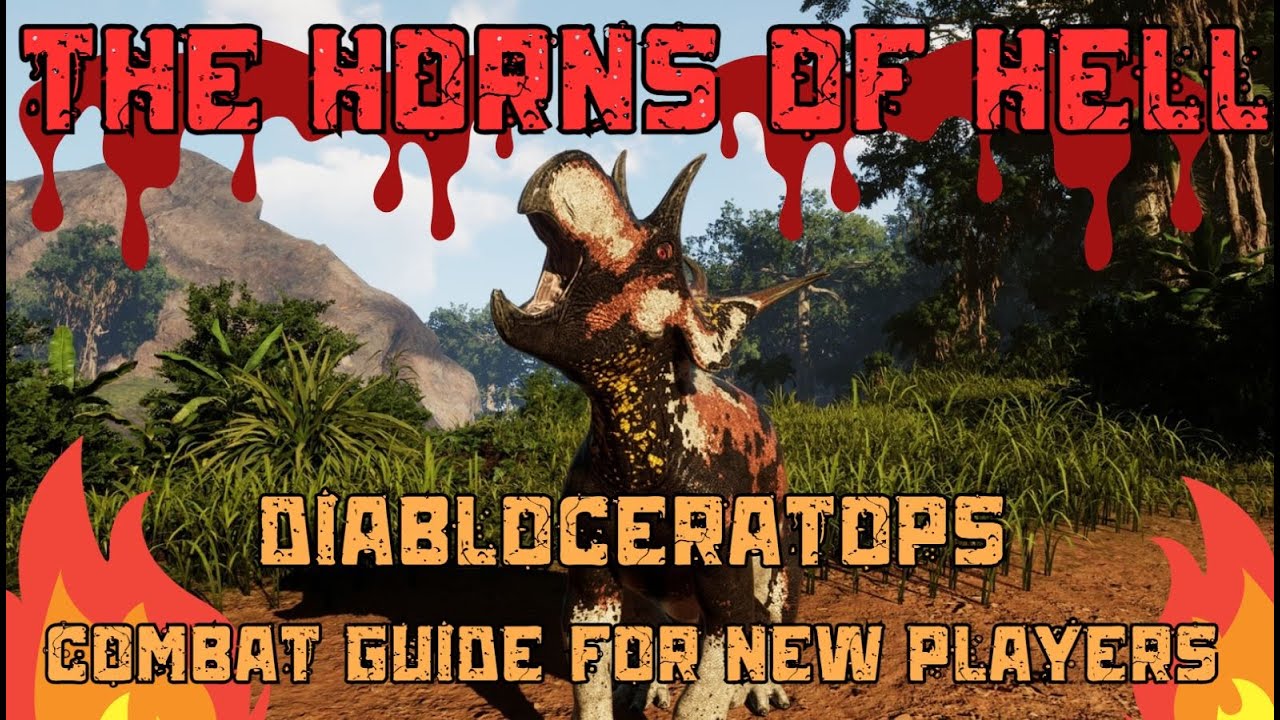 The Isle Evrima Diabloceratops Combat Guide | How to Play Diablo