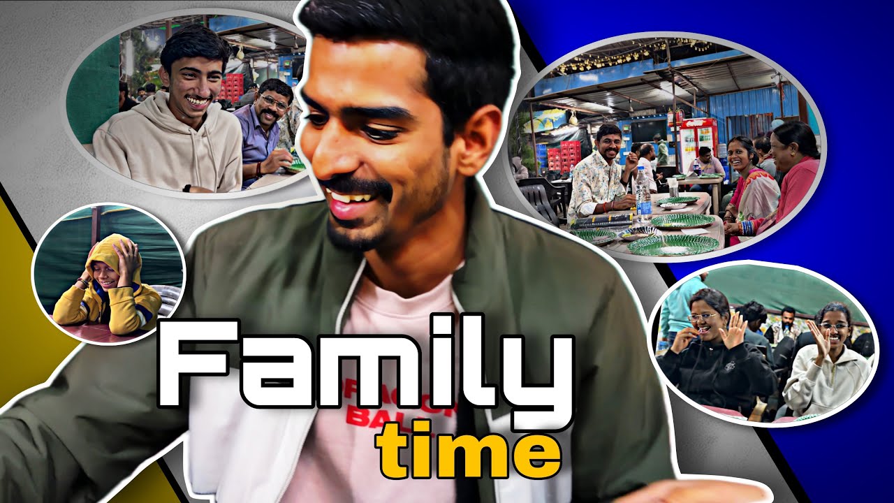 Family tho kalsi dinner ki vellam vlog -15
