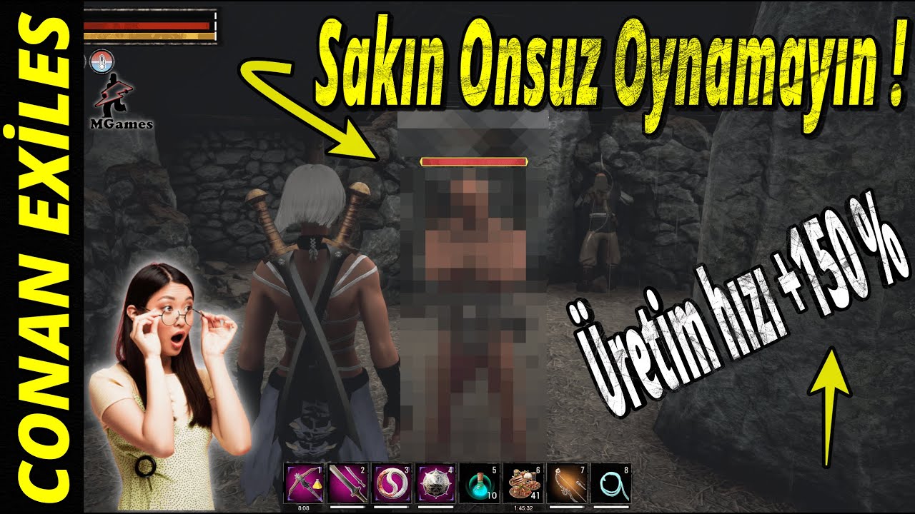 🔴Conan Exiles - Oynayan Herkesin Sahip Olması Gereken Köle | Özel Bilgiler  /2022