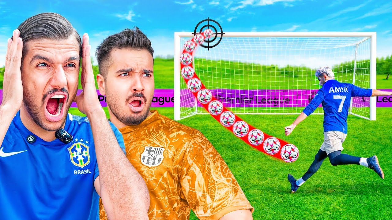 شوت به تیرک = ۱۰ میلیون جایزه 💸