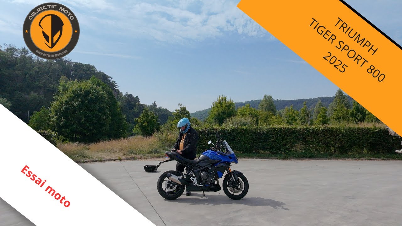 Essai de la Triumph Tiger Sport 800