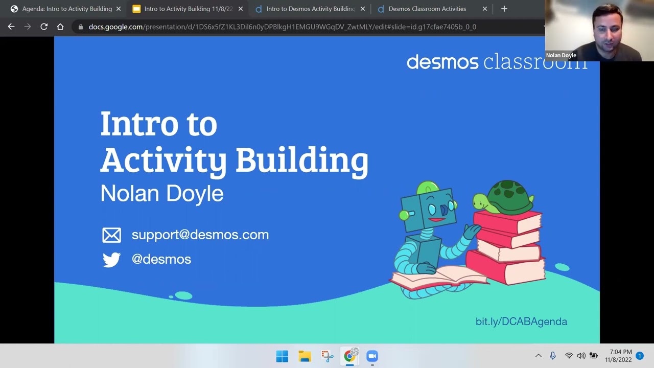 Introduction to Activity Builder—Desmos Classroom – Grade 3–12  I Amplify